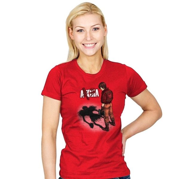 A-KIRA - Pop Impressionism - Womens T-Shirts RIPT Apparel Small / Red