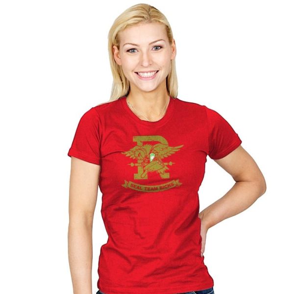A Lab Coat of Arms Exclusive - Womens T-Shirts RIPT Apparel Small / Red