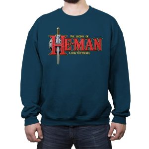 A Link to Eternia - Crew Neck Sweatshirt Crew Neck Sweatshirt RIPT Apparel