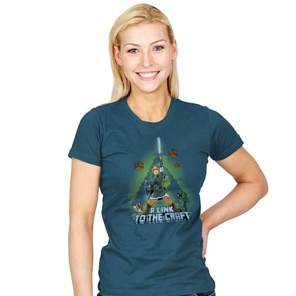 A Link To The Craft Exclusive - Womens T-Shirts RIPT Apparel Small / Indigo