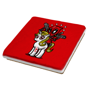A Merc, 2 Guns, & A Unicorn - Coasters Coasters RIPT Apparel 1 Coaster