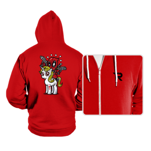 A Merc, 2 Guns, & A Unicorn - Hoodies Hoodies RIPT Apparel