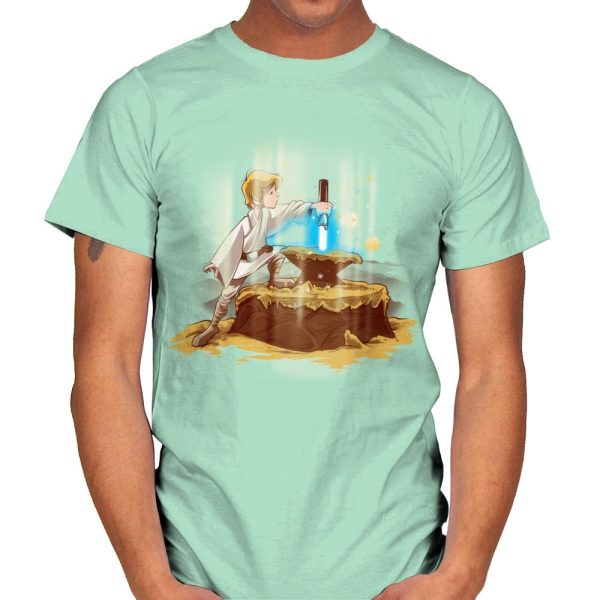 A New King - Art Attack - Mens T-Shirts RIPT Apparel Small / Mint Green