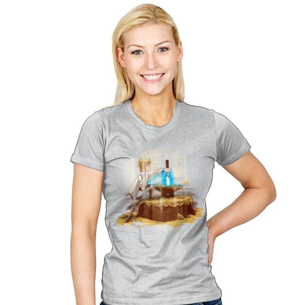 A New King - Art Attack - Womens T-Shirts RIPT Apparel Small / Silver