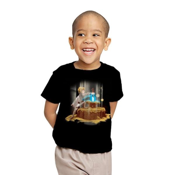 A New King - Art Attack - Youth T-Shirts RIPT Apparel X-small / Sand