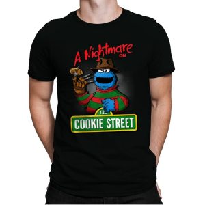 A Nightmare On Cookie Street - Mens Premium T-Shirts RIPT Apparel Small / Black