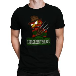 A Nightmare on Evergreen Terrace - Mens Premium T-Shirts RIPT Apparel Small / Black