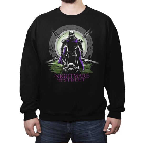 A Nightmare Under the Street - Crew Neck Sweatshirt Crew Neck Sweatshirt RIPT Apparel