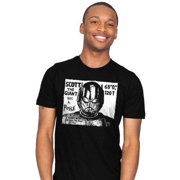 A Posse For Ants??? - Mens T-Shirts RIPT Apparel Small / Black