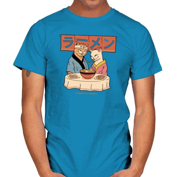 A Ramentic Moment - Mens T-Shirts RIPT Apparel Small / Sapphire