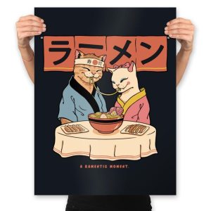 A Ramentic Moment - Prints Posters RIPT Apparel 18x24 / Black