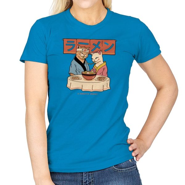 A Ramentic Moment - Womens T-Shirts RIPT Apparel Small / Sapphire