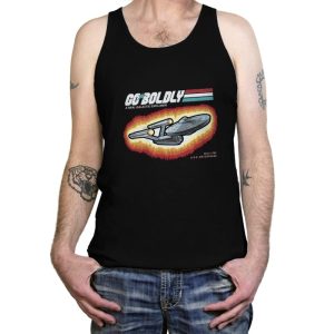 A Real Galactic Explorer - Tanktop Tanktop RIPT Apparel X-Small / Black