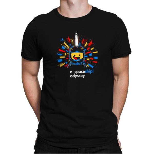 A Spaceship Odyssey Exclusive - Mens Premium T-Shirts RIPT Apparel Small / Black