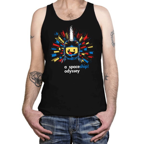A Spaceship Odyssey Exclusive - Tanktop Tanktop RIPT Apparel