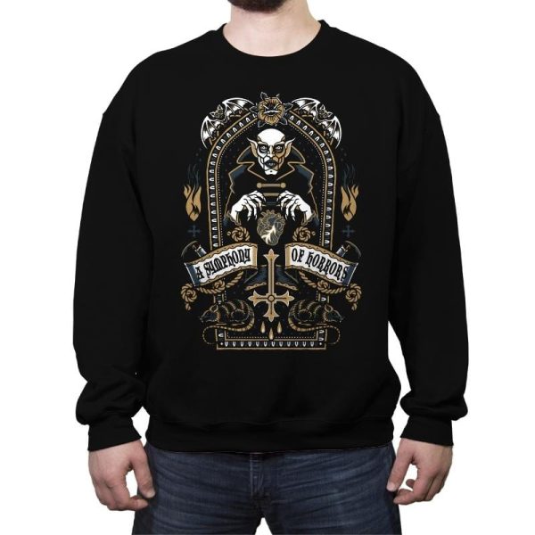 A Symphony of Horrors - Crew Neck Sweatshirt Crew Neck Sweatshirt RIPT Apparel