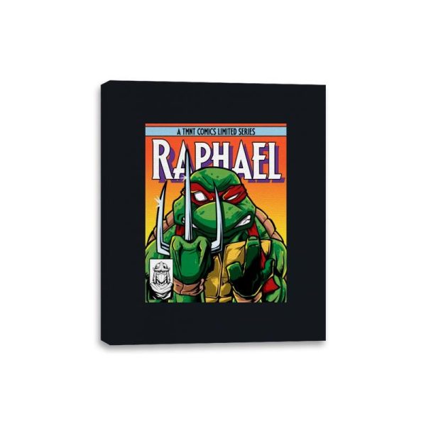 A TMNT Comics Limited Series - Canvas Wraps Canvas Wraps RIPT Apparel 8x10 / Black