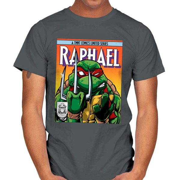A TMNT Comics Limited Series - Mens T-Shirts RIPT Apparel Small / Charcoal