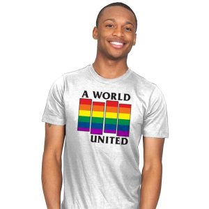 A World United Exclusive - Pride - Mens T-Shirts RIPT Apparel