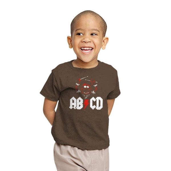 AB/CD Exclusive - Youth T-Shirts RIPT Apparel X-small / Dark chocolate