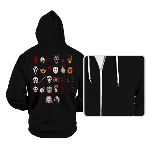 ABC's of Horror - Hoodies Hoodies RIPT Apparel Small / Black