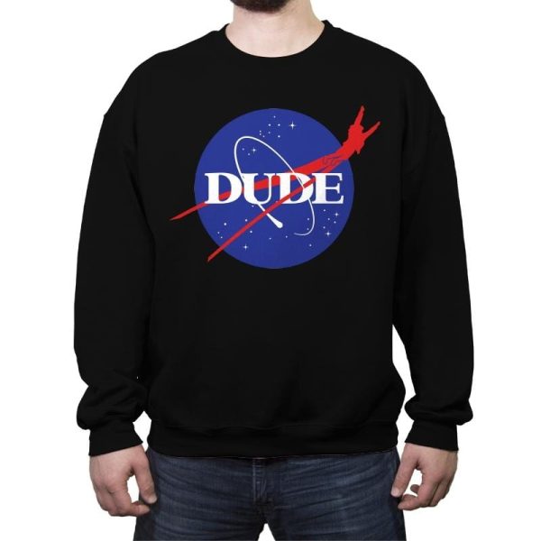Abide Space Agency - Crew Neck Sweatshirt Crew Neck Sweatshirt RIPT Apparel