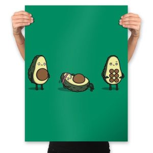Absvocado! - Prints Posters RIPT Apparel 18x24 / Kelly