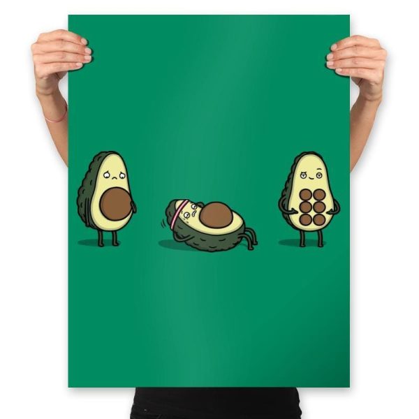 Absvocado! - Prints Posters RIPT Apparel 18x24 / Kelly