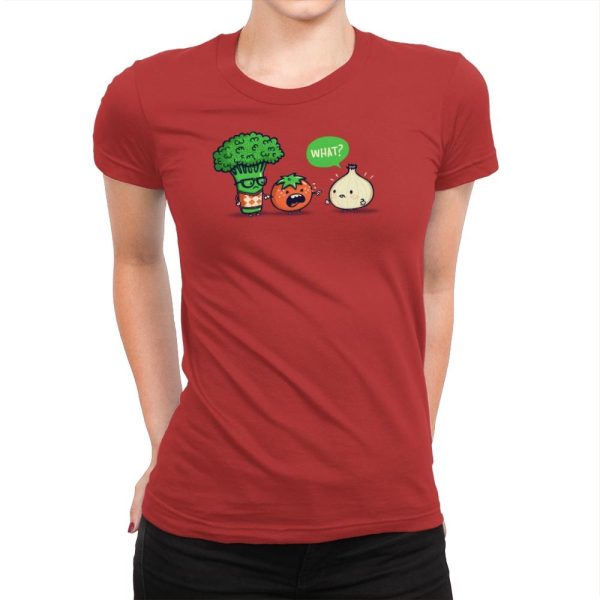 Accidental B - Womens Premium T-Shirts RIPT Apparel Small / Red