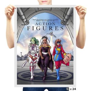 Action Figures - RIPTcademy2017 - Prints Posters RIPT Apparel