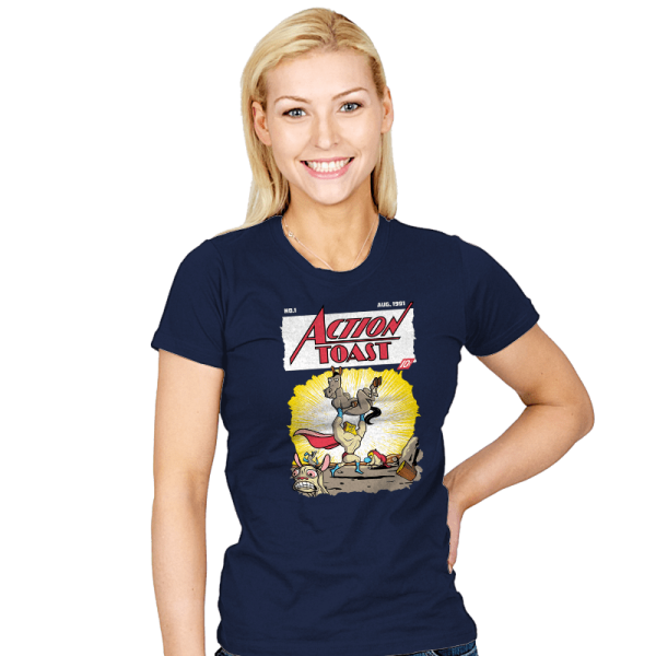 Action Toast - Womens T-Shirts RIPT Apparel