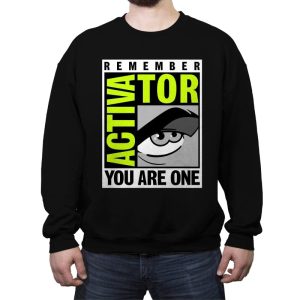 Activator-Con - Crew Neck Sweatshirt Crew Neck Sweatshirt RIPT Apparel Small / Black