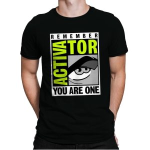 Activator-Con - Mens Premium T-Shirts RIPT Apparel Small / Black