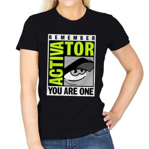 Activator-Con - Womens T-Shirts RIPT Apparel Small / Black