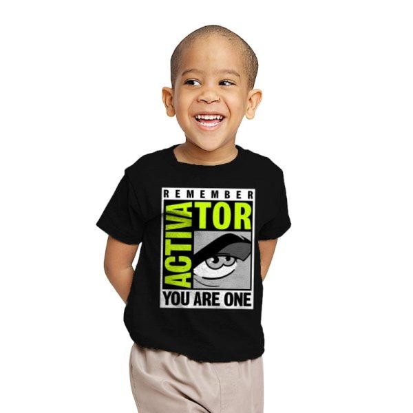 Activator-Con - Youth T-Shirts RIPT Apparel X-small / Black