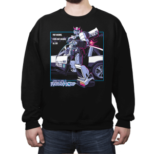 (Actual) Robo(t)Cop Exclusive - Crew Neck Sweatshirt Crew Neck Sweatshirt RIPT Apparel