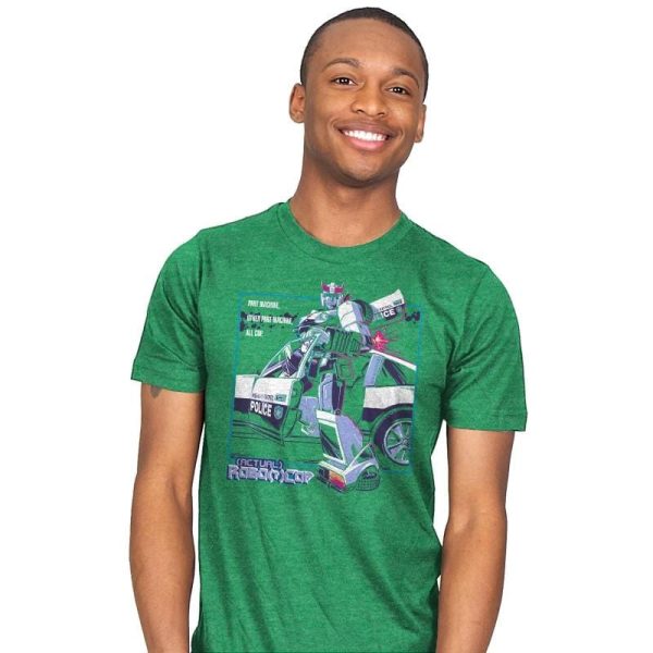 (Actual) Robo(t)Cop Exclusive - Mens T-Shirts RIPT Apparel 4x-large / Kelly