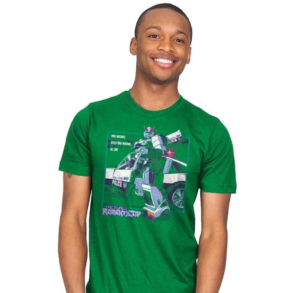 (Actual) Robo(t)Cop Exclusive - Mens T-Shirts RIPT Apparel 5x-large / Kelly