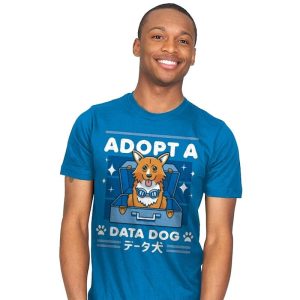 Adopt a Data Dog - Mens T-Shirts RIPT Apparel
