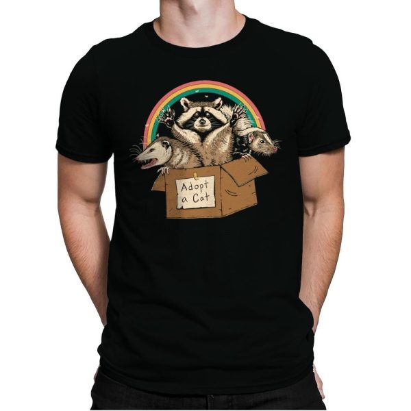 Adopt Forbidden Cats - Mens Premium T-Shirts RIPT Apparel Small / Black