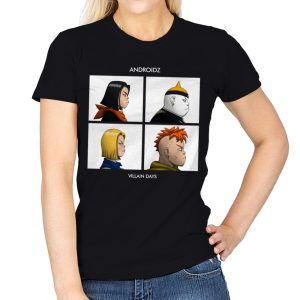 Adroidz - Womens T-Shirts RIPT Apparel Small / Black