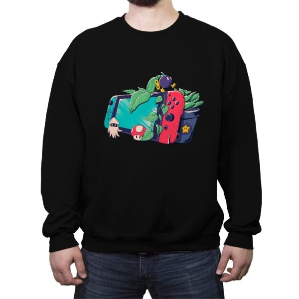 Adventure Game - Crew Neck Sweatshirt Crew Neck Sweatshirt RIPT Apparel Small / Black