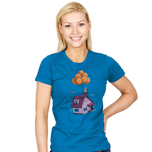 Adventure is Up There - Womens T-Shirts RIPT Apparel