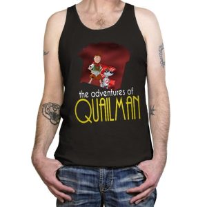 Adventures of Quailman - Tanktop Tanktop RIPT Apparel