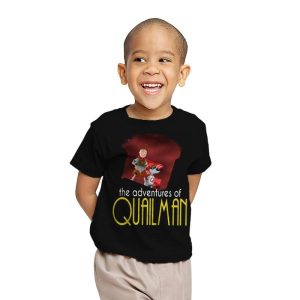 Adventures of Quailman - Youth T-Shirts RIPT Apparel