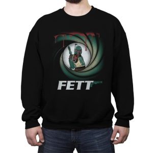Agent 00F - Crew Neck Sweatshirt Crew Neck Sweatshirt RIPT Apparel Small / Black