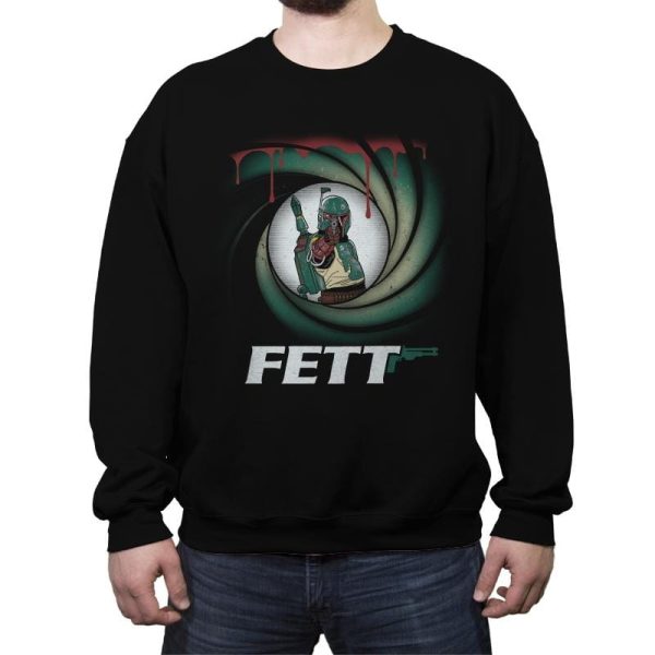 Agent 00F - Crew Neck Sweatshirt Crew Neck Sweatshirt RIPT Apparel Small / Black