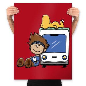 Agumonuts  - Prints Posters RIPT Apparel 18x24 / Red