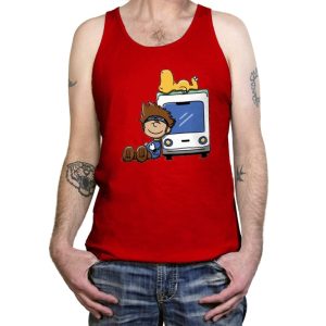 Agumonuts  - Tanktop Tanktop RIPT Apparel X-Small / Red