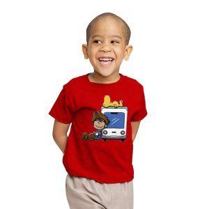 Agumonuts  - Youth T-Shirts RIPT Apparel X-small / Red